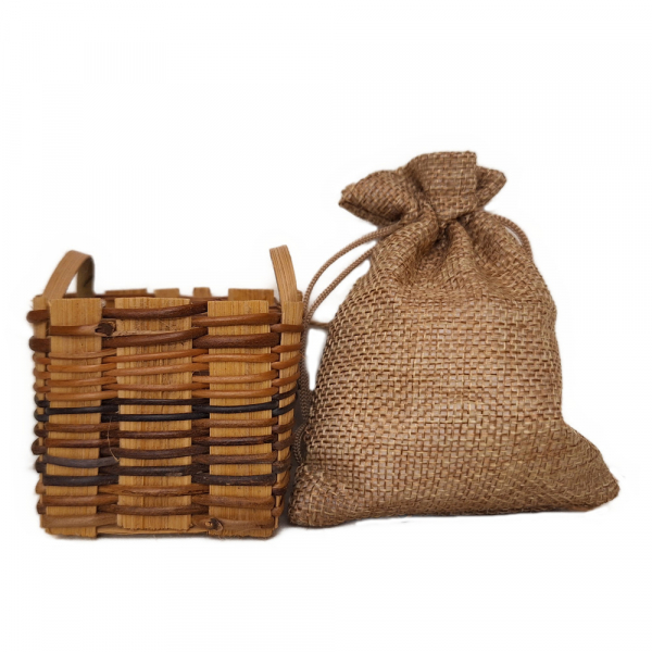 Knecht Ruprecht, Schmutzli - mit Buckelkraxe und Rute